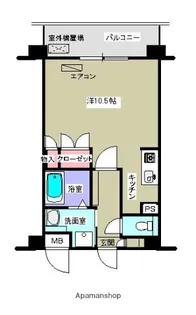 SD−5【4階】の間取り