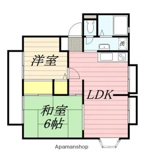 アイレッツM【1階】の間取り