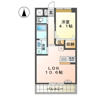 ツヴェルフ湘南【2階】の間取り