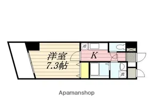 N−FLATS川崎浜町【8階】の間取り