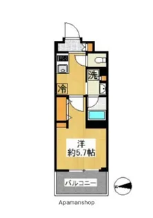 リヴシティ妙蓮寺【1階】の間取り