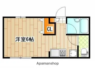 クレドアネックス白楽【1階】の間取り