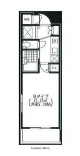 GROWS YOKOHAMA MYORENJI【2階】の間取り