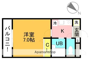 ユーカリヒルズ【1階】の間取り