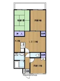 神奈川県横浜市金沢区柴町【マンション】の間取り
