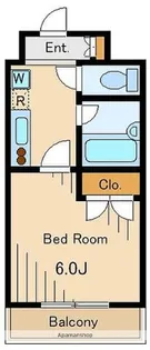 NーFLATS東大井【10階】の間取り