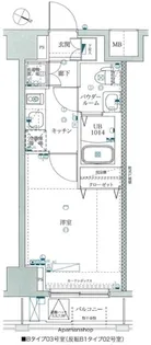 スパシエ横浜大通り公園【4階】の間取り