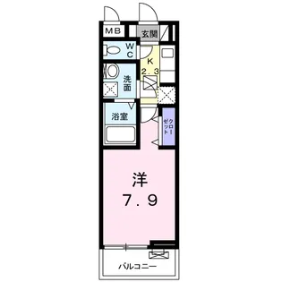 プレミール大船【1階】の間取り