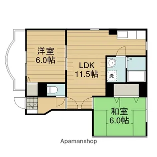 フレイジェⅠ【1階】の間取り