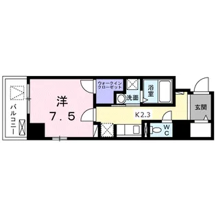 プランドール川崎大師【3階】の間取り