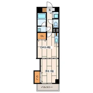 ルマ・マニス【3階】の間取り