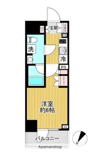 ベルグレード川崎AZ【3階】の間取り