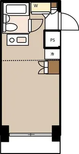ウィンベルソロ横浜阪東橋1号館【6階】の間取り