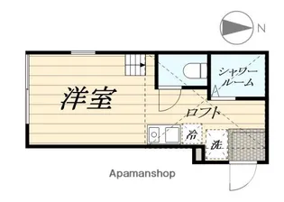 エリアサイワイ【1階】の間取り