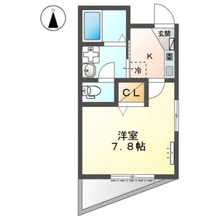 プリムローズ【1階】の間取り