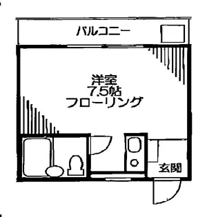 エクセルピア戸塚【2階】の間取り