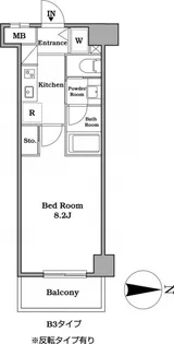 レジディア武蔵小杉【5階】の間取り
