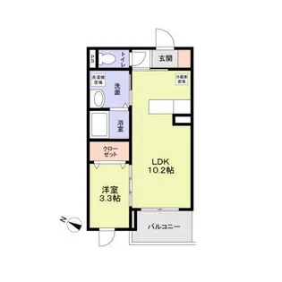 CONTRAIL 湘南【3階】の間取り