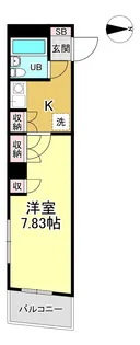 CENT武蔵小杉【4階】の間取り