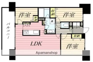 HF辻堂レジデンス【13階】の間取り