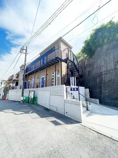 神奈川県横浜市南区清水ケ丘【アパート】の外観