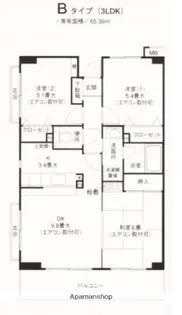 アルテール戸塚【1階】の間取り