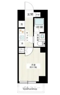 SQUARE CITY TSURUMI RIVERSIDE【2階】の間取り