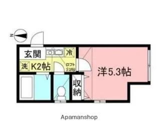 アゼリアガーデンズ向ヶ丘Ⅱ【1階】の間取り