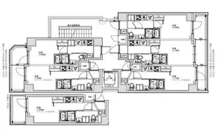 SーRESIDENCE横濱阪東橋【5階】の間取り