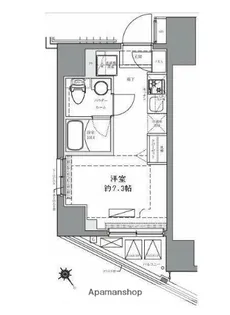 AZEST関内【11階】の間取り