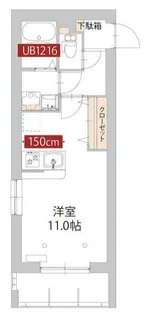 フリメール【3階】の間取り