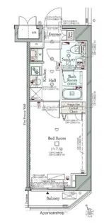 コンシェリア横濱南 ル ヴァンヴェール【7階】の間取り