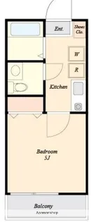 DELIGHT白楽【1階】の間取り