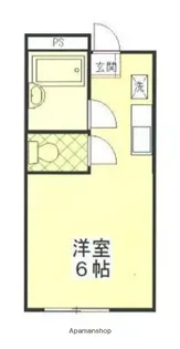 プラーズすすき野【2階】の間取り