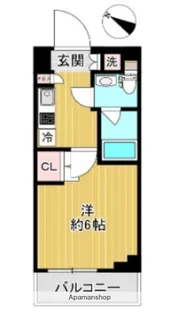 ルーブル横濱南太田弐番館【2階】の間取り