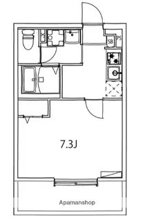 ヴァンベール小机【1階】の間取り