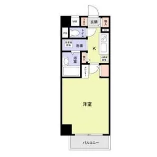 プレステージ桜坂【4階】の間取り