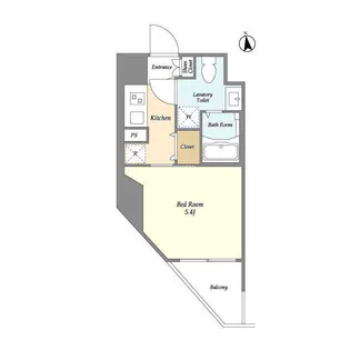 コンフォリア・リヴ川崎南幸町【10階】の間取り