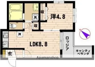 SETTLE湘南【3階】の間取り