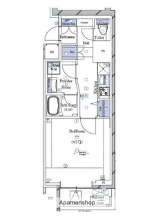 ガリシア南馬込【5階】の間取り