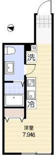 ベイルーム新子安【3階】の間取り