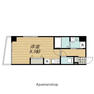 MILKY WAY鵠沼【5階】の間取り