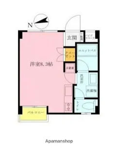 ヴィラさくら【1階】の間取り