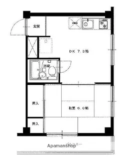 コーポラス原口【3階】の間取り