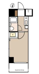 パレ・ドール伊勢佐木町南Ⅱ【2階】の間取り