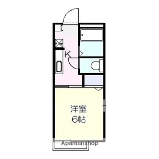アズールGOTO【1階】の間取り