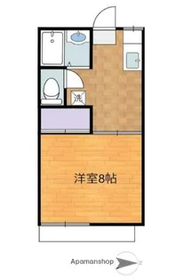 パールハイツ【2階】の間取り