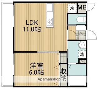 モントレー大船【2階】の間取り