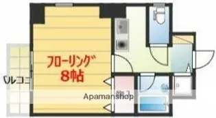 プラージュ湘南【5階】の間取り