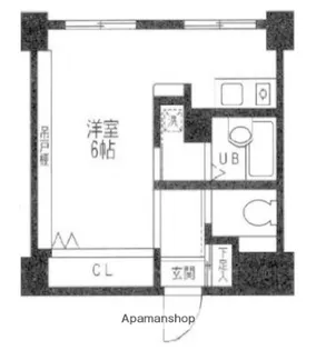 ラフィントール湘南【1階】の間取り